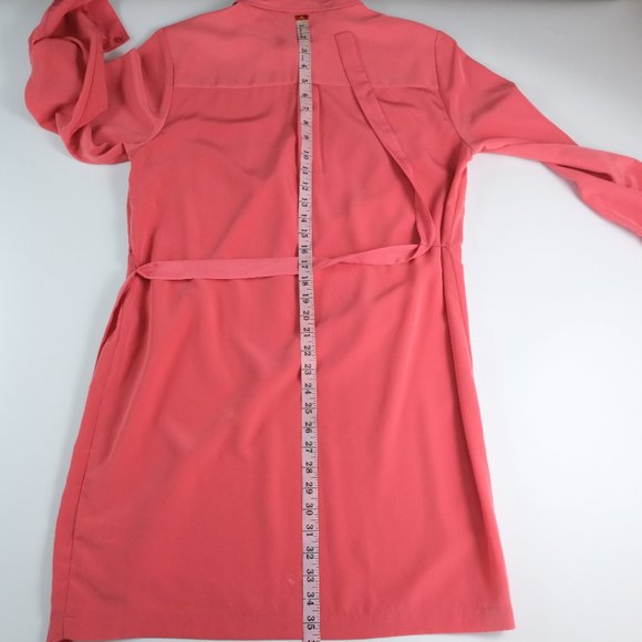 NWT Chic by Jacob Women's Blouse Collared Peach Size G/L Large NEW - Picture 8 of 12